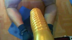 play XXXL-Dildo-Anal-Zerstörung: 11,5 cm Monsterschwanz-Fick