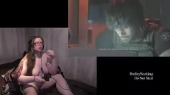 play Naughty Gamer's Nude Resident Evil 3 Play Through - Parte 7: BBW tatuado com peitos grandes